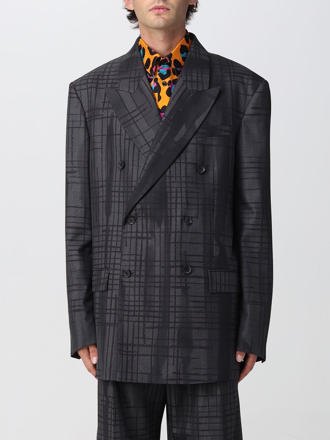 Versace blazer men sales