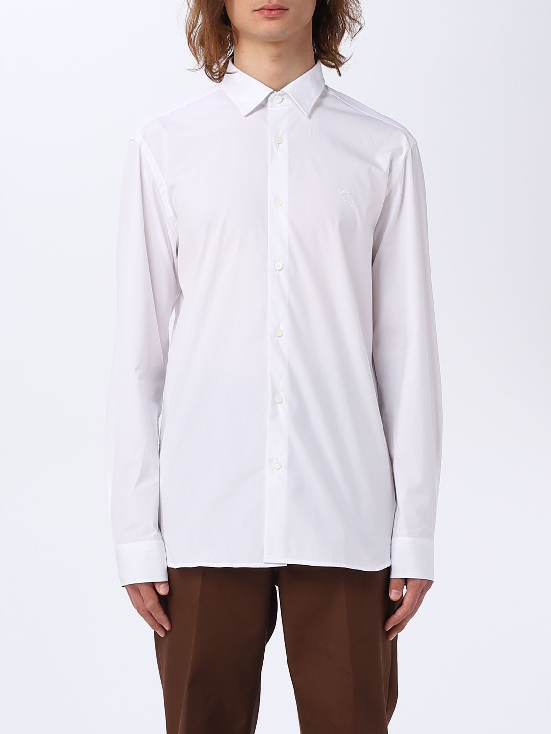 Burberry Shirt Men White TOP DRWR