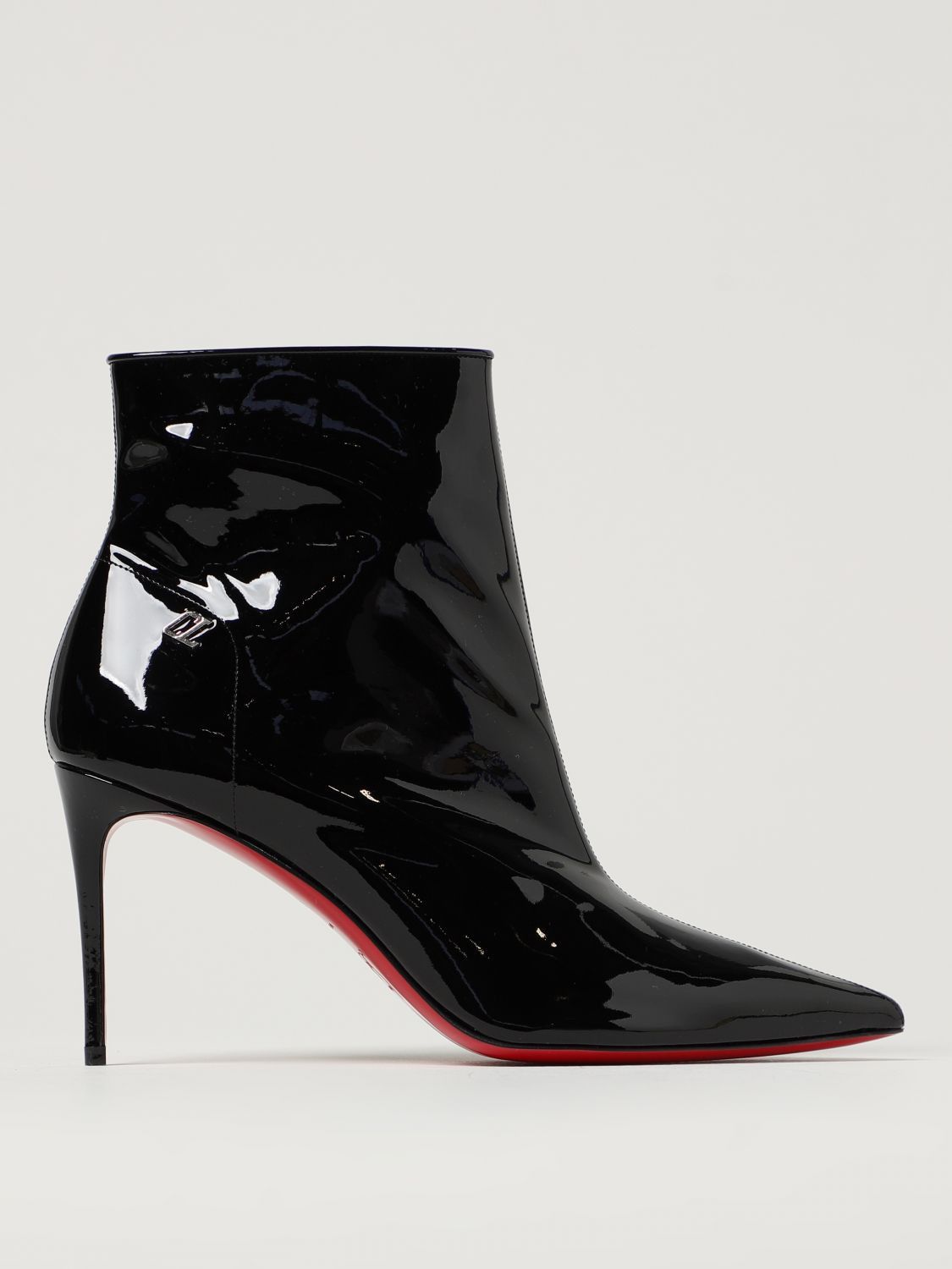 Louboutin flat boots women's on sale