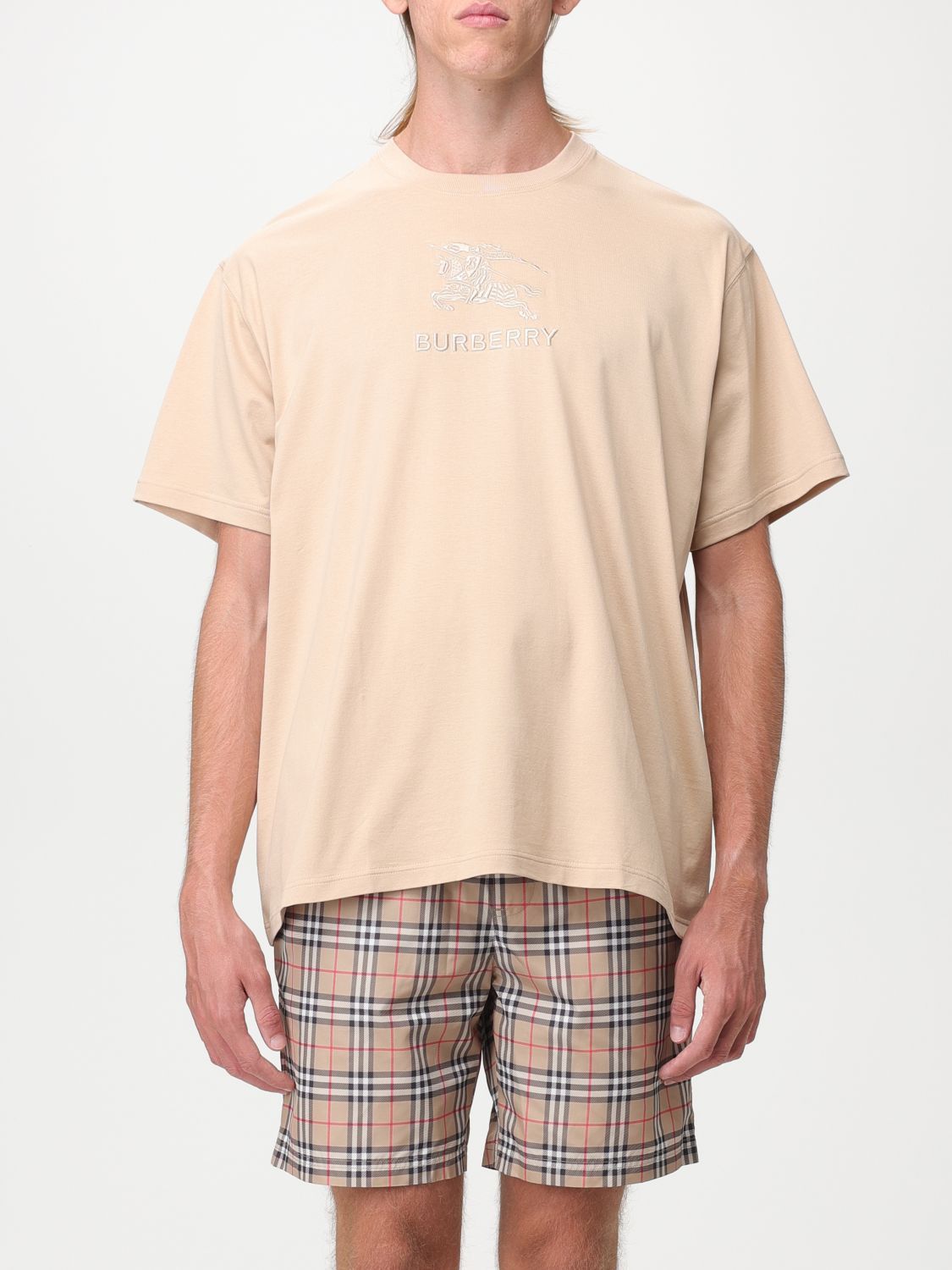 Burberry T Shirt Men Brown TOP DRWR