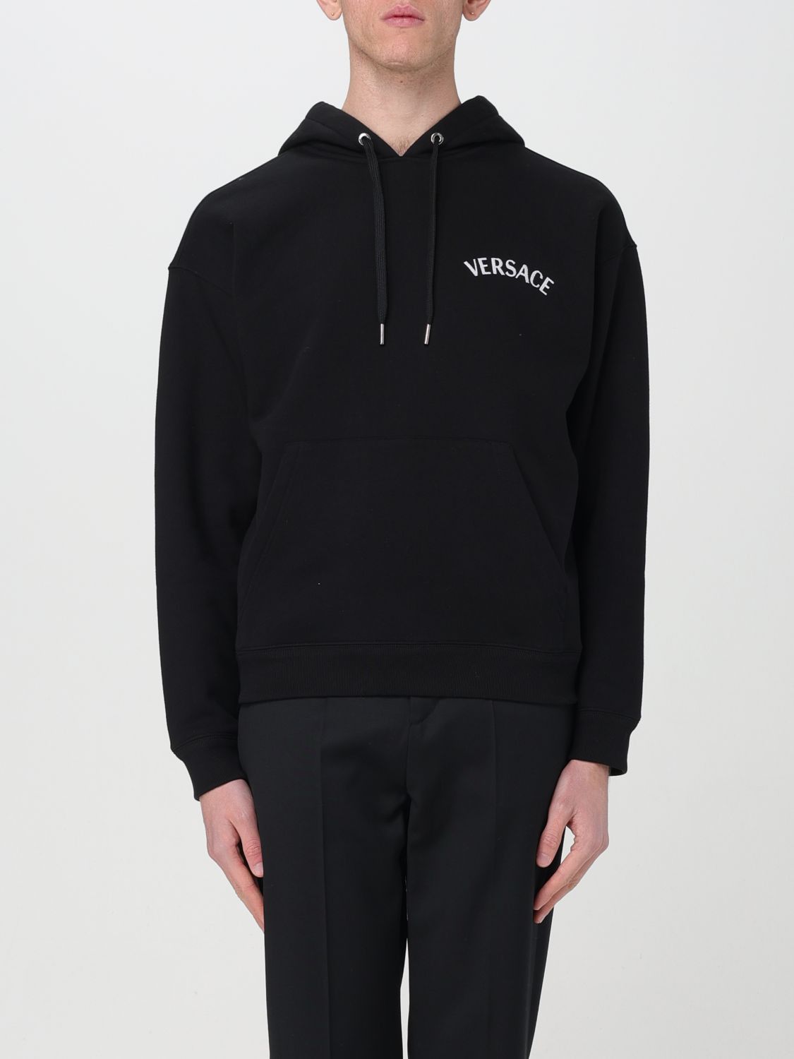 Versace Sweatshirt Men Black TOP DRWR