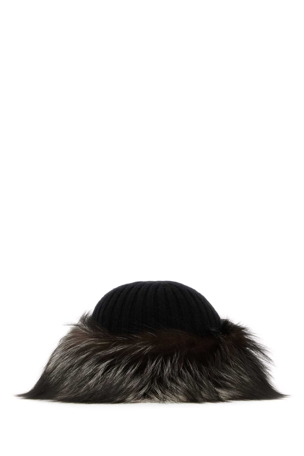 Prada black beanie deals