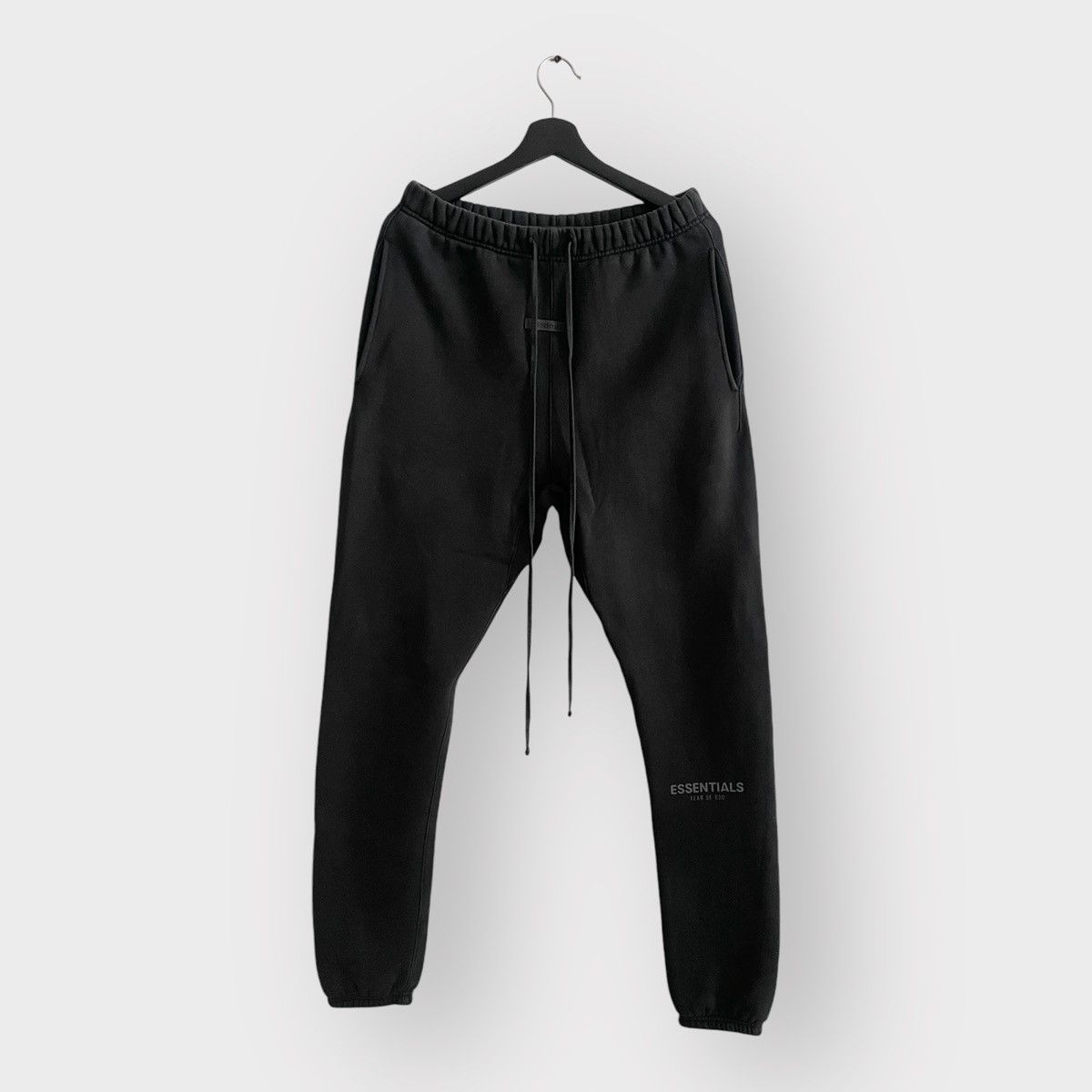Essentials Fear of God Fear of God Essentials Black Sweatpants 2022 TOP DRWR