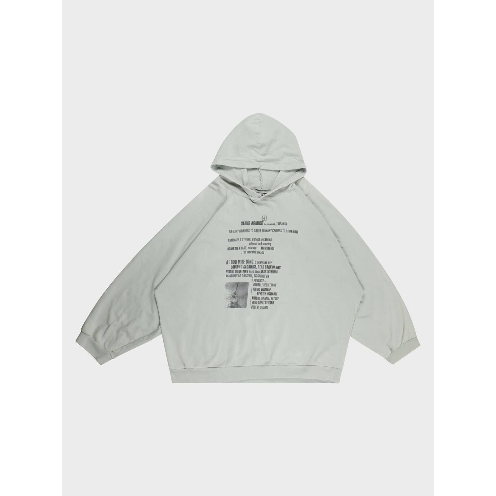 Raf Simons SS02 Kollaps Terror Hoodie TOP DRWR