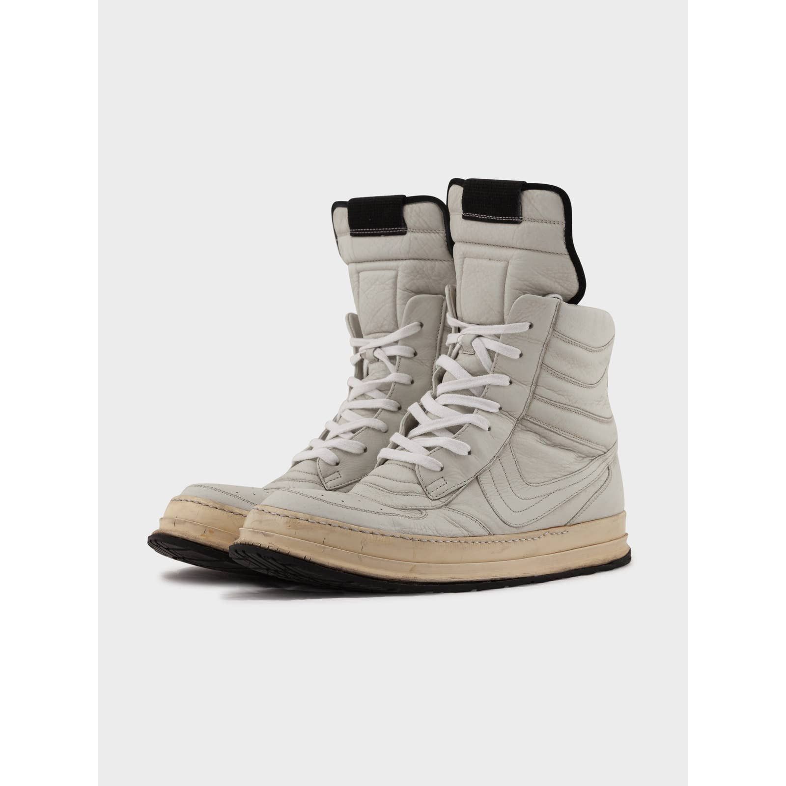Rick owens dunks white store