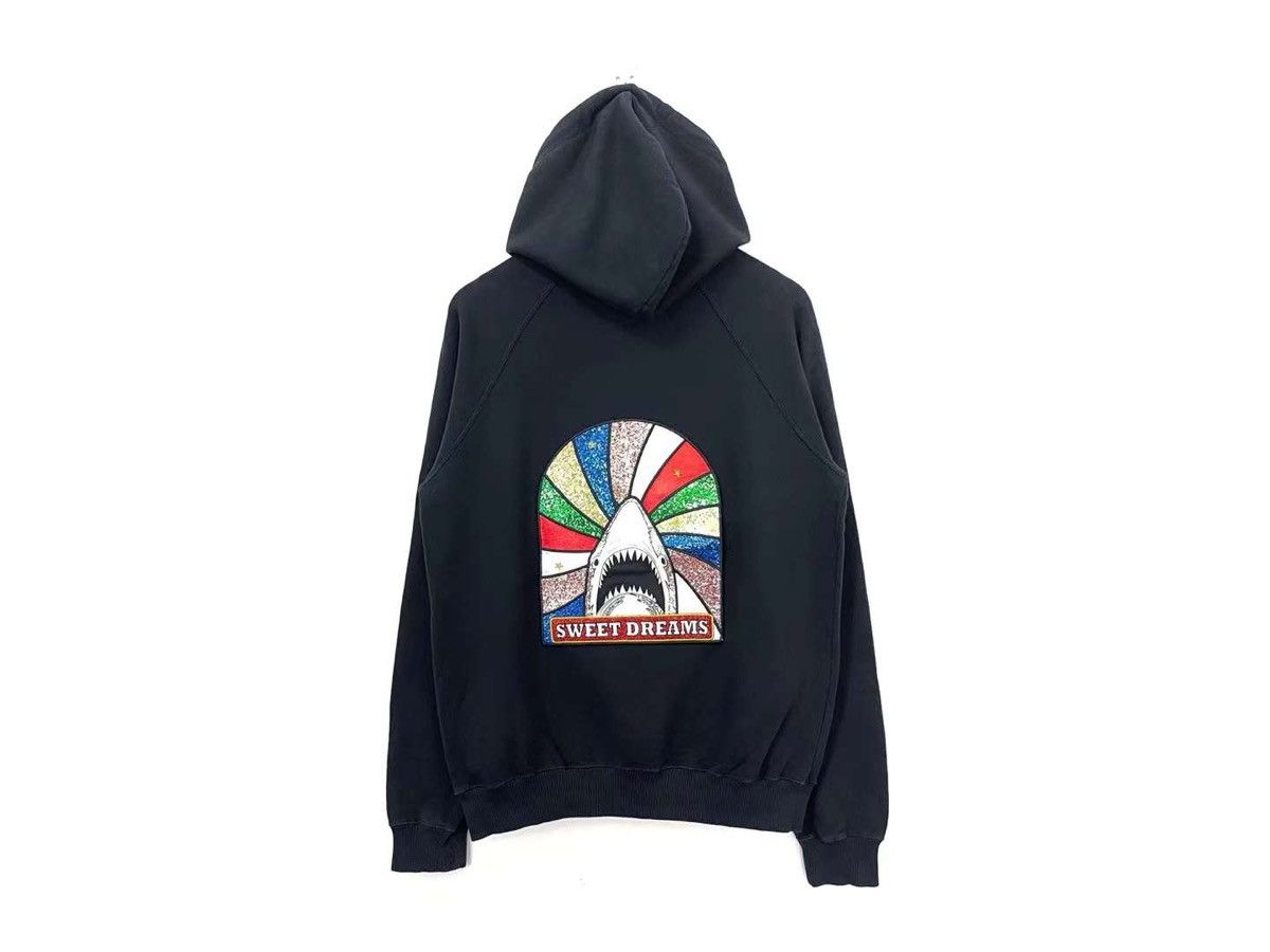Saint Laurent Paris SS17 sweet dreams shark hoodie TOP DRWR