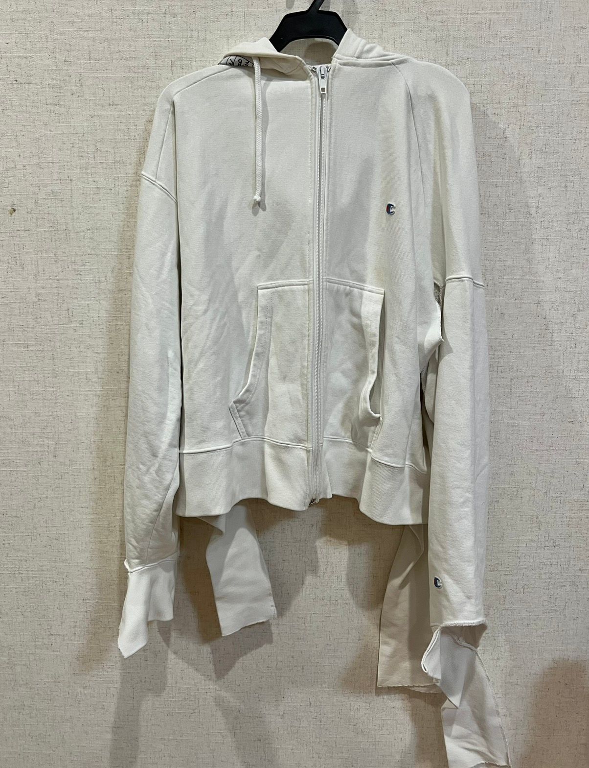 Vetements champion in progress hoodie sales