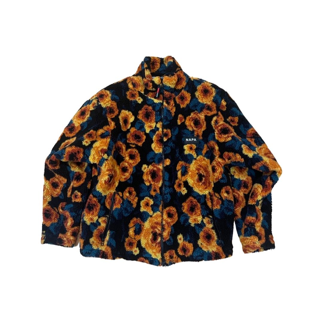 Martine Rose Napapijri T emin Floral fleece zip up jacket Napa by Martine rose TOP DRWR