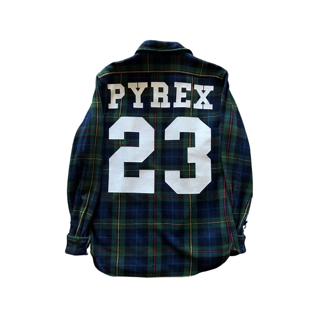 Pyrex Vision Virgil Abloh Rugby flannel Pyrex 23 TOP DRWR