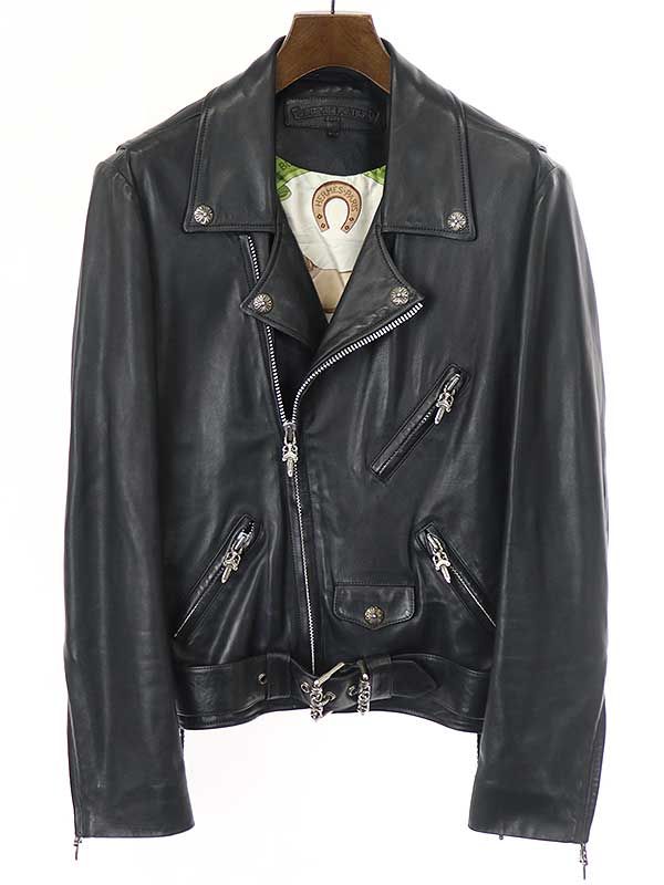 Chrome Hearts x JJ Dean Hermes Biker Jacket TOP DRWR