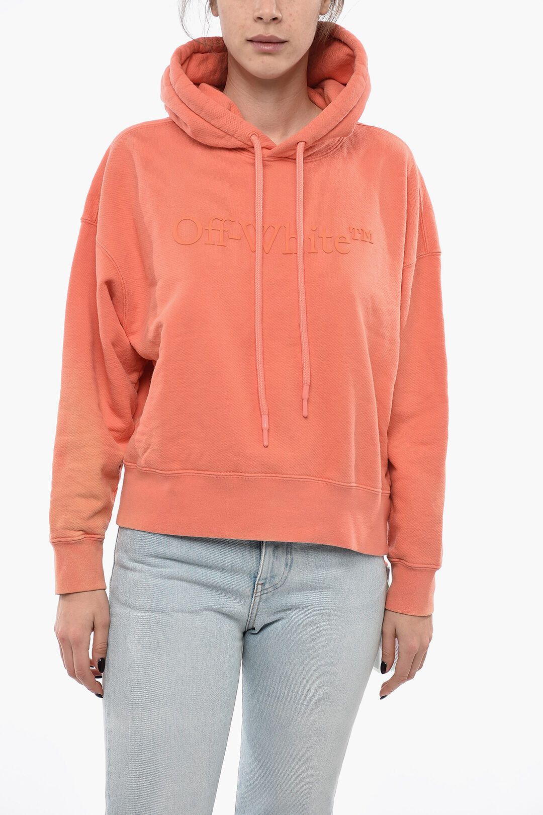 Off white orange hoodie deals
