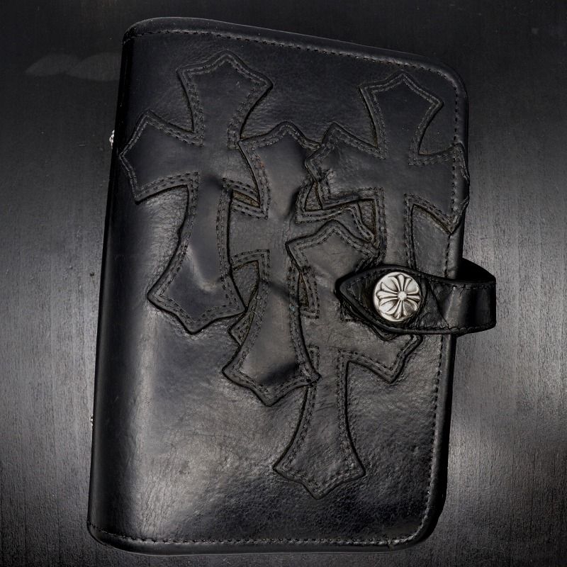Chrome Hearts Cemetery Cross Patch Notebook Cover | TOP DRWR