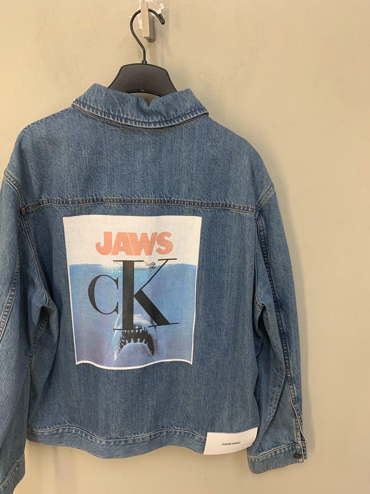 Calvin klein 205w39nyc denim jacket hotsell