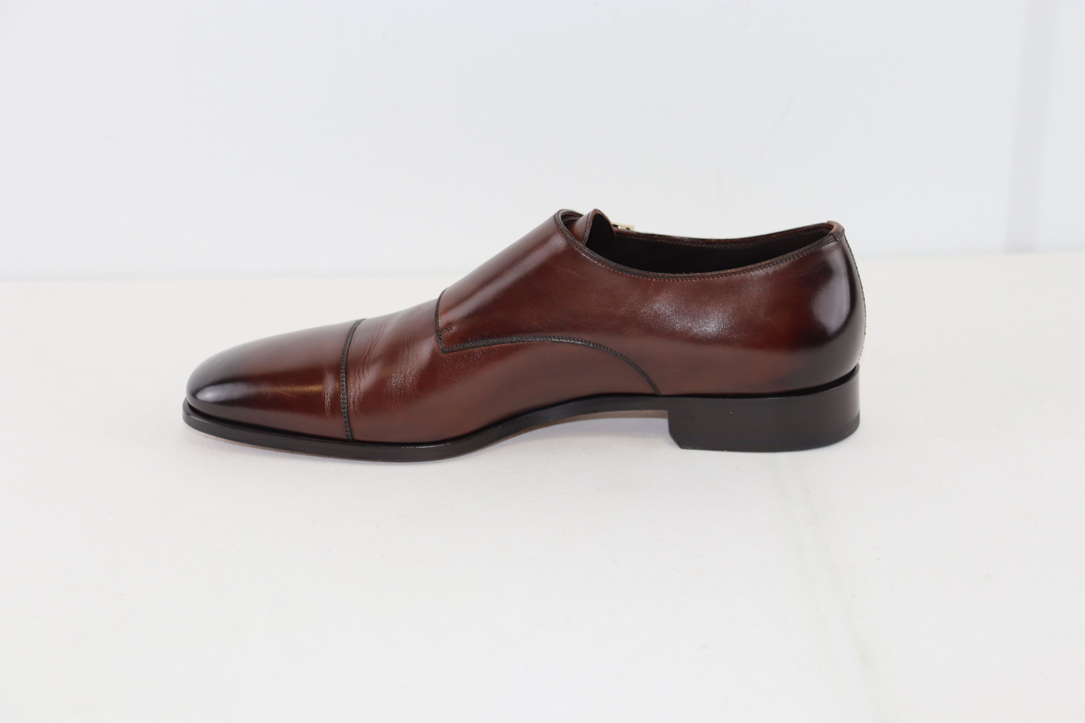 Tom Ford o1rshd1 Informal Monk Strap Shoe in Brown TOP DRWR