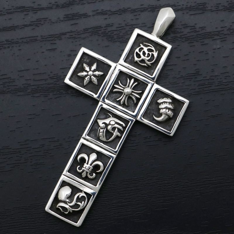 Chrome Hearts Multi-Framed Cross Pendant | TOP DRWR
