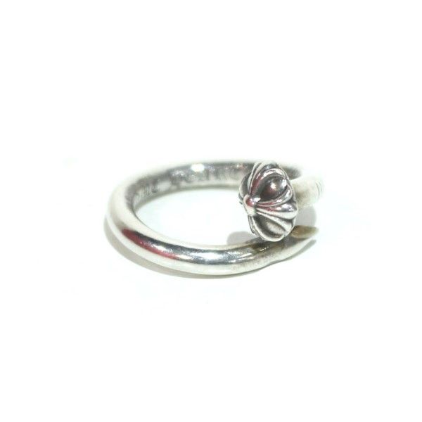 Chrome Hearts Cross Ball Nail Ring - Size 6 | TOP DRWR
