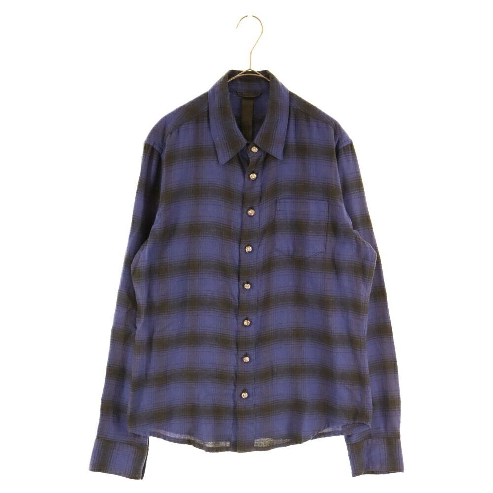 Chrome Hearts Loose Ends Flannel Shirt | TOP DRWR