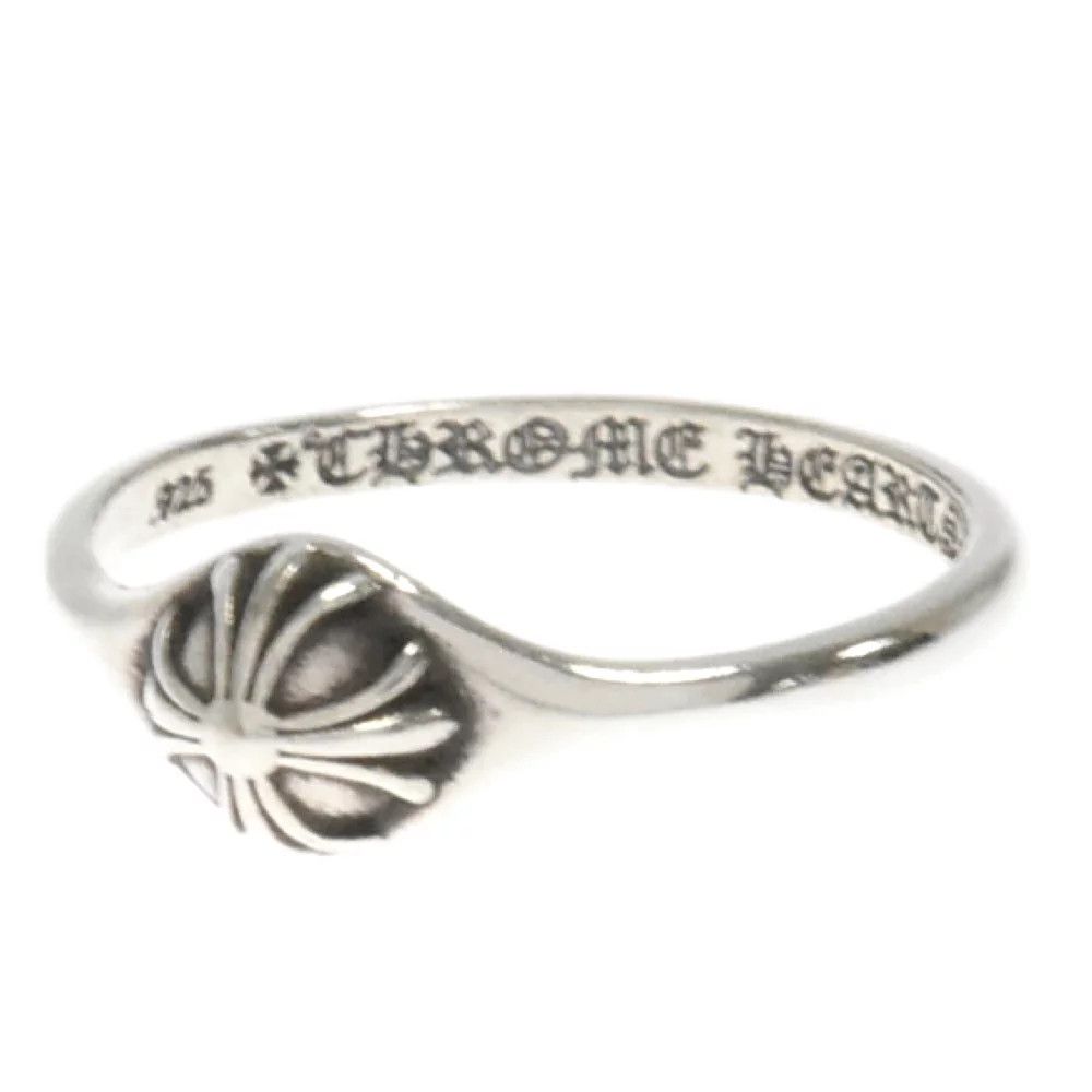Bague Chrome Hearts Bumblegum Cross Ring - Très Petite Taille - En Argent - Occasion