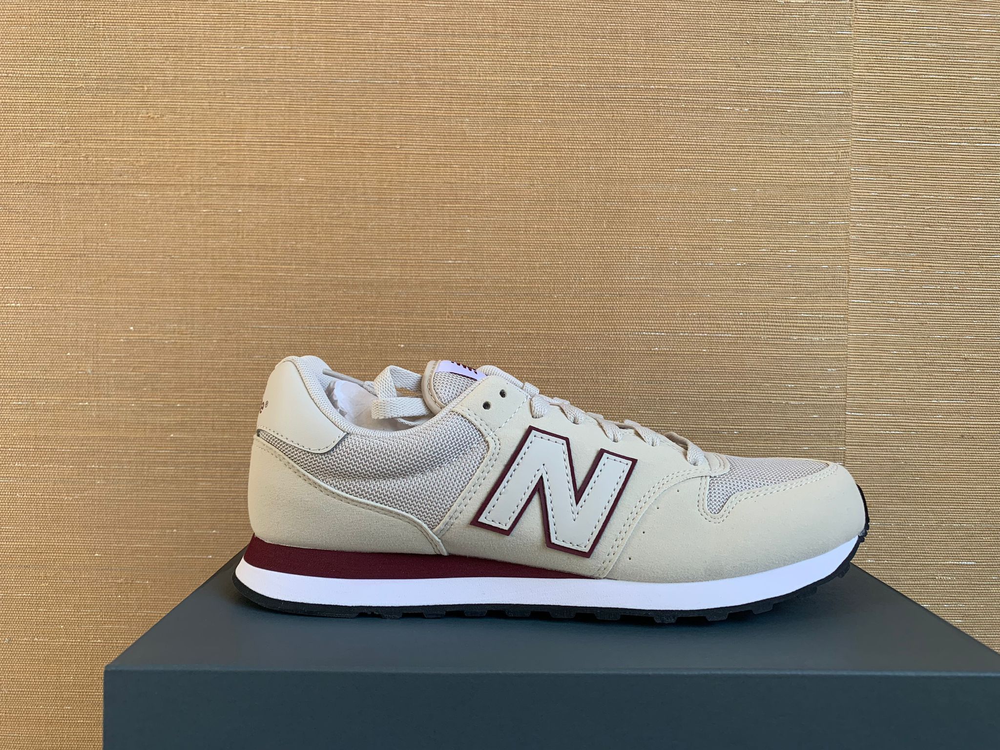 New balance beige rot best sale