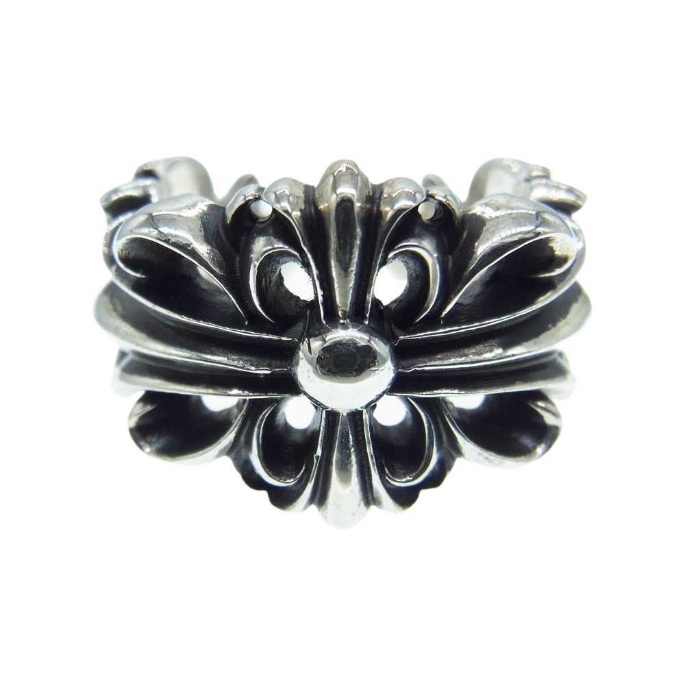 Chrome Hearts Double Floral Ring Size 8 TOP DRWR