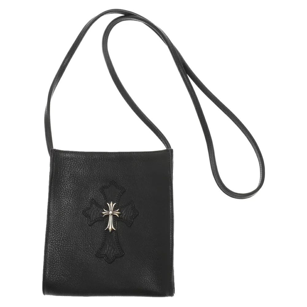 Chh Chrome Heart Leather Bag Embroidered Shoulder Bag Tote Bag