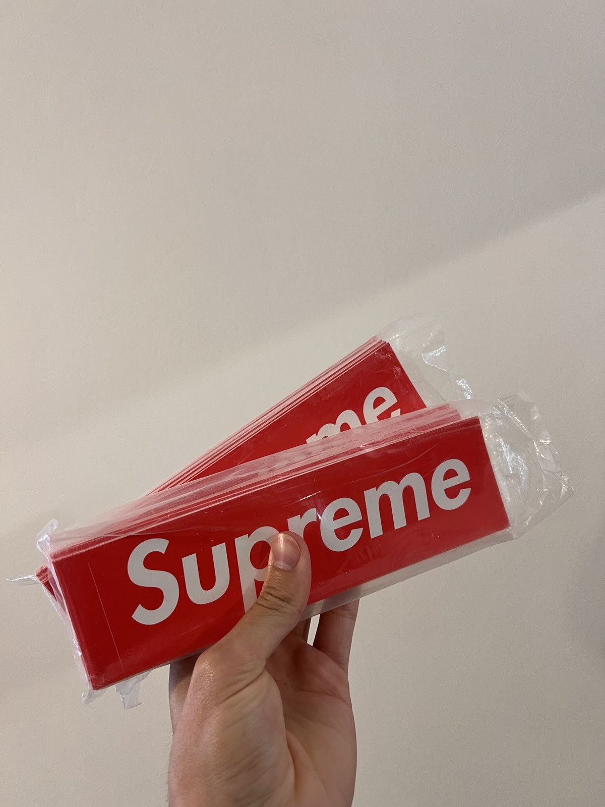 RARE Supreme Box Logo Sticker Bricks TOP DRWR