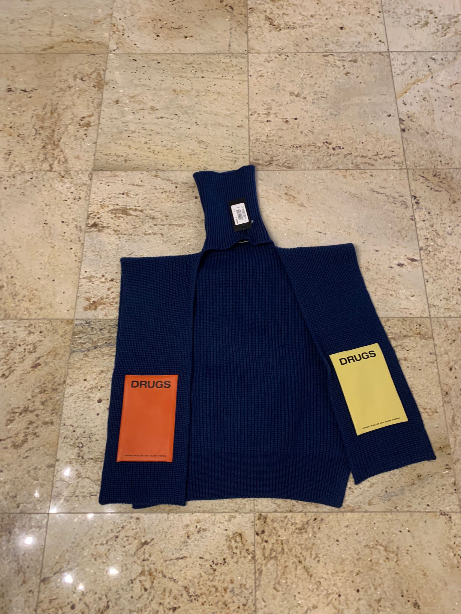 Raf Simons TO Turtleneck Single Panel With Patches TOP DRWR