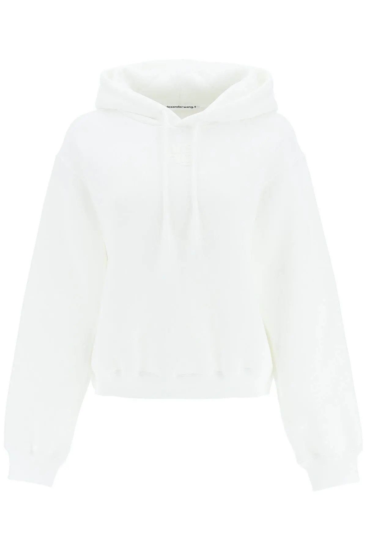 Alexander wang white hoodie hotsell