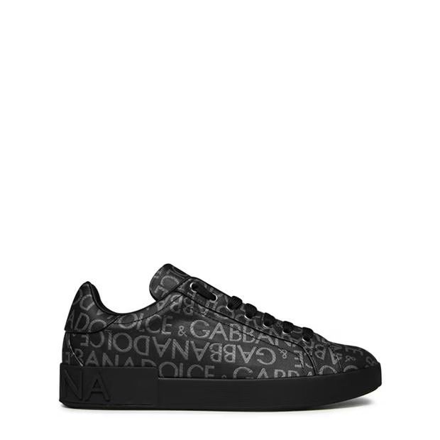 Dolce Gabbana o1g2r1mq0324 Trainers in Black Grey TOP DRWR