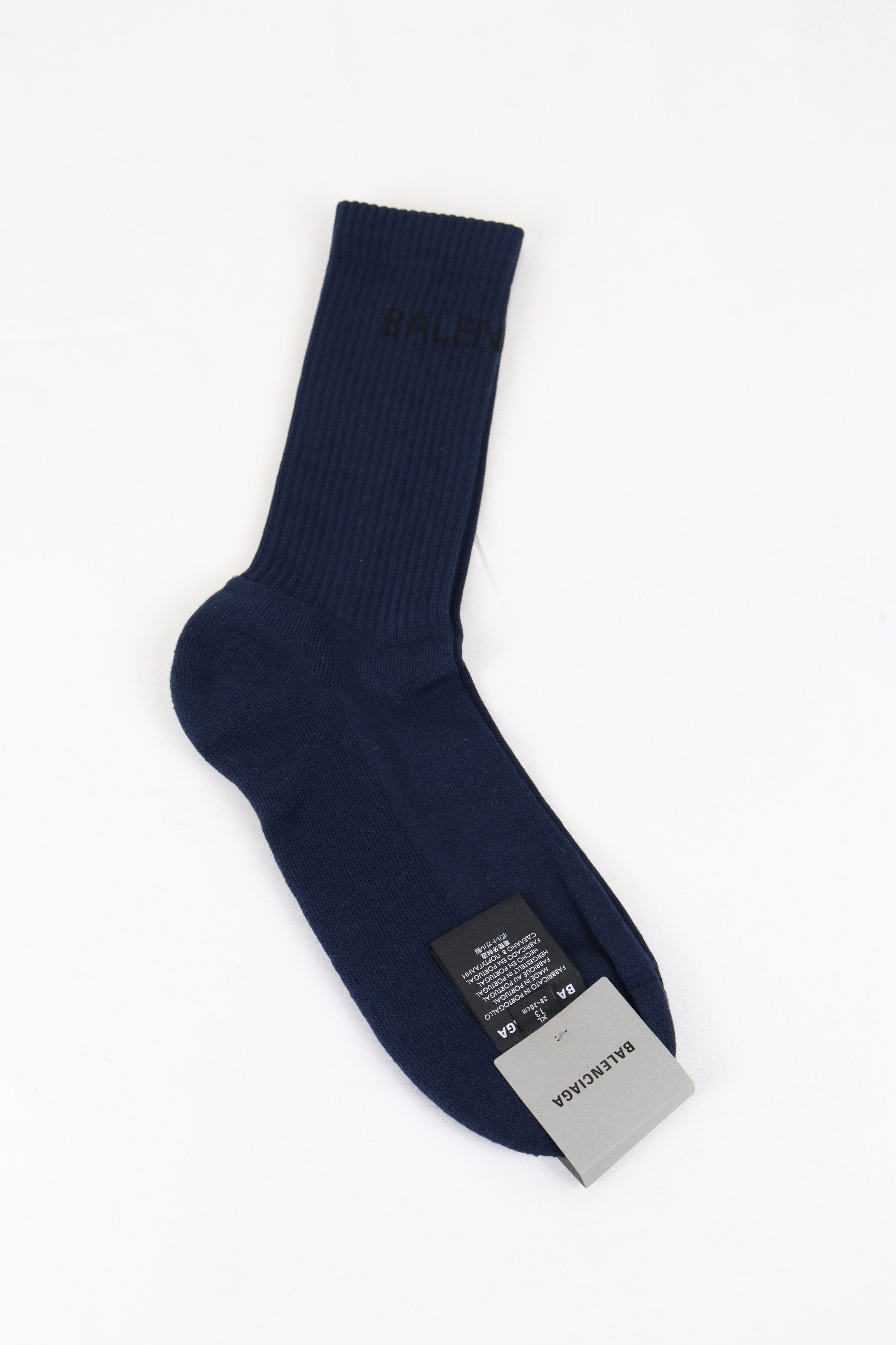 Blue balenciaga socks hot sale