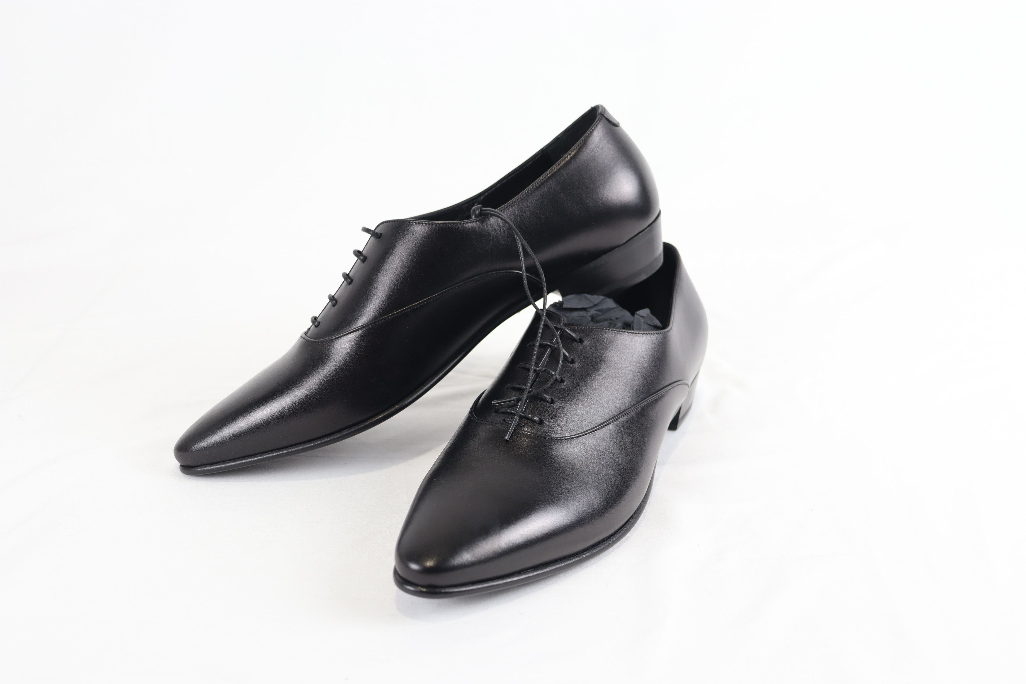 Celine o1rshd11223 Jacno Oxford Derby Boots Low in Black TOP DRWR