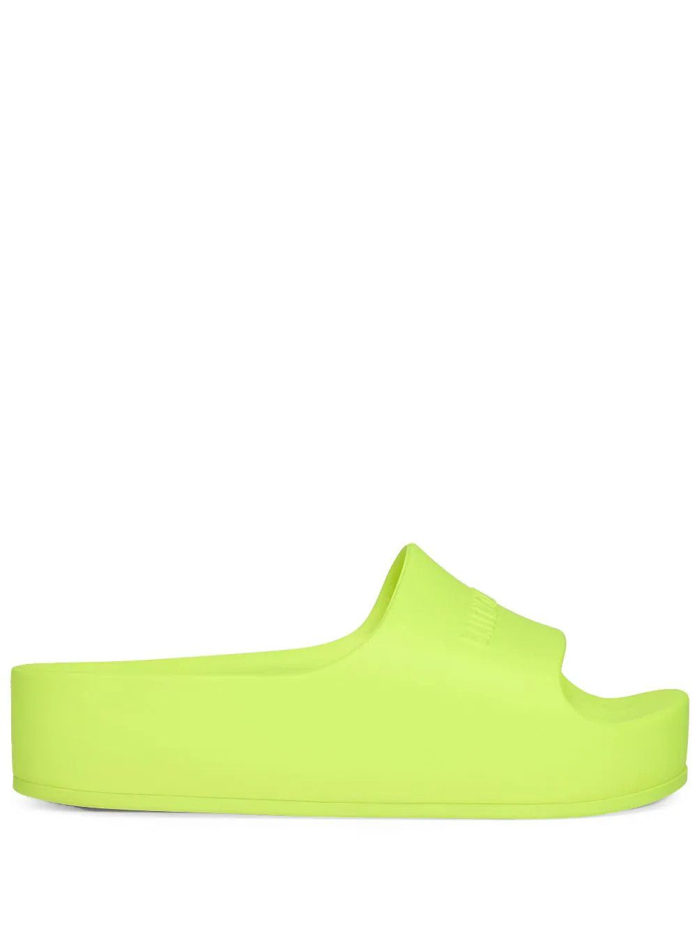 Balenciaga slides green hot sale