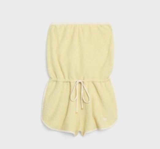 Pale yellow jumpsuit clearance