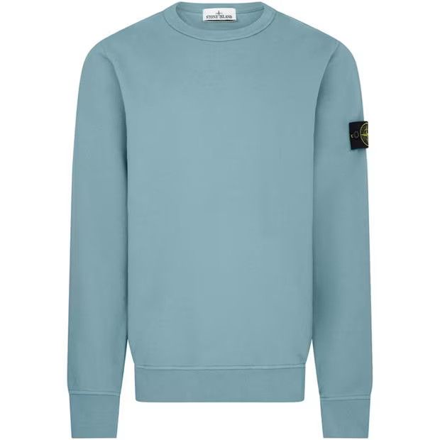 Stone Island o1g2r1mq0624 Crewneck Sweaters in Cielo TOP DRWR