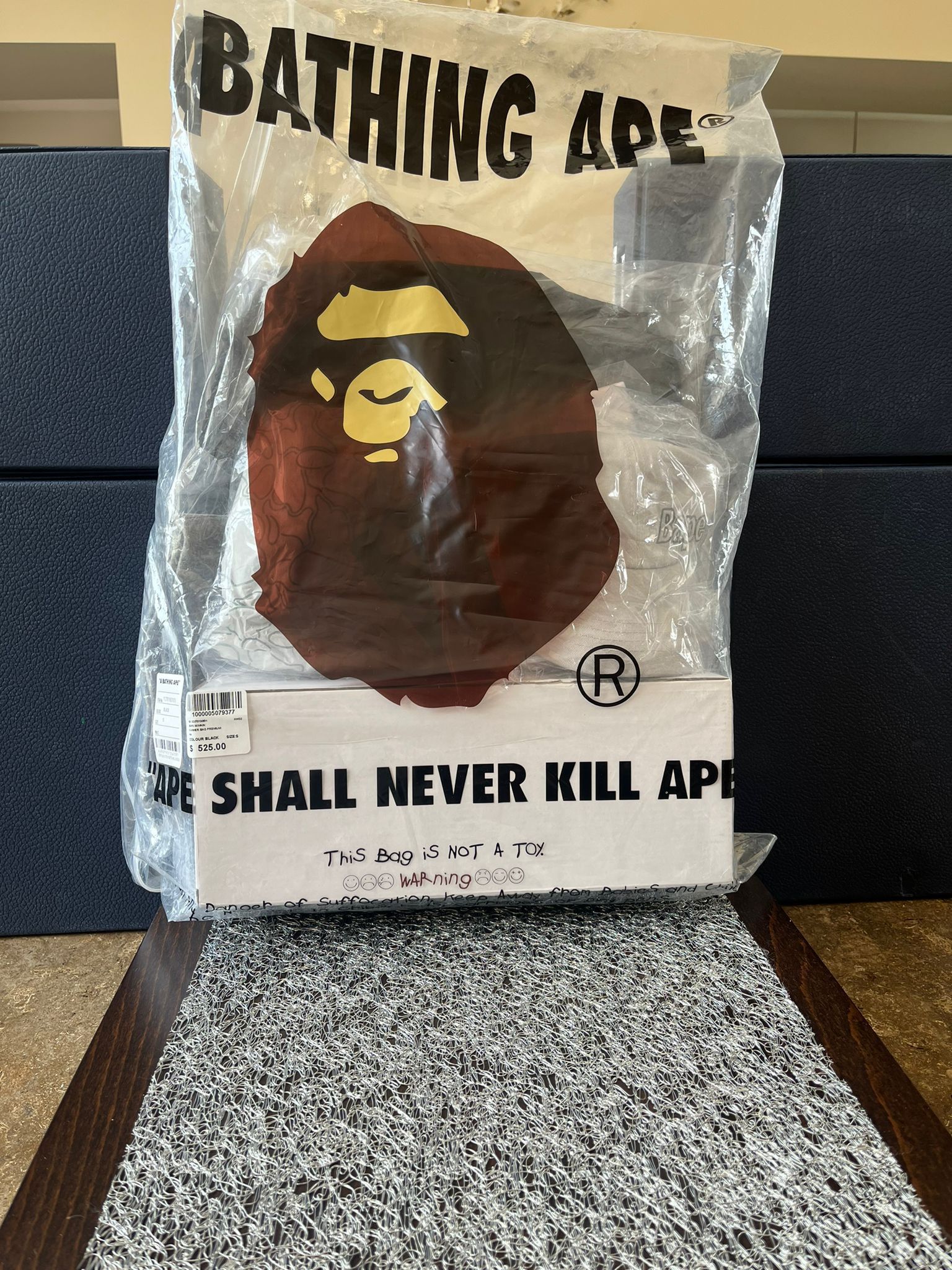 Bape bag plastic hotsell