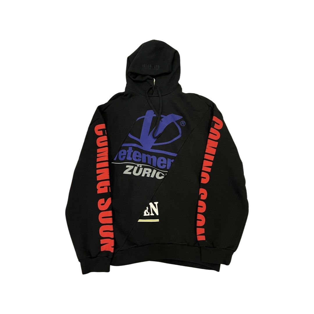 Vetements Zurich coming soon titanic Antwerpen reconstructed hoodie TOP DRWR