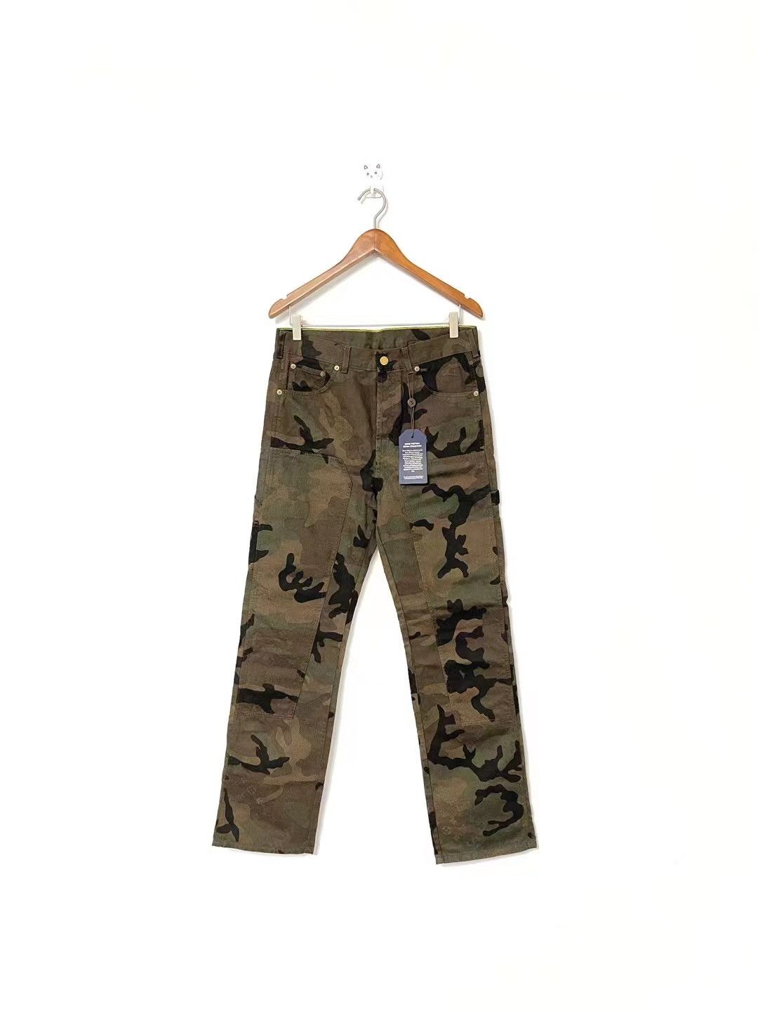 Louis Vuitton Supreme Jacquard denim carpenter pants TOP DRWR