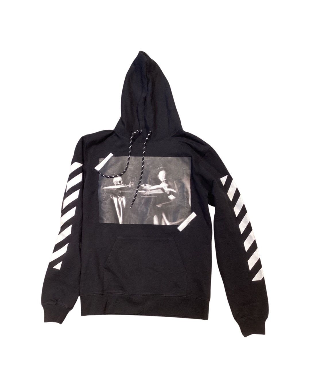 Off White Caravaggio skull 13 hoodie TOP DRWR