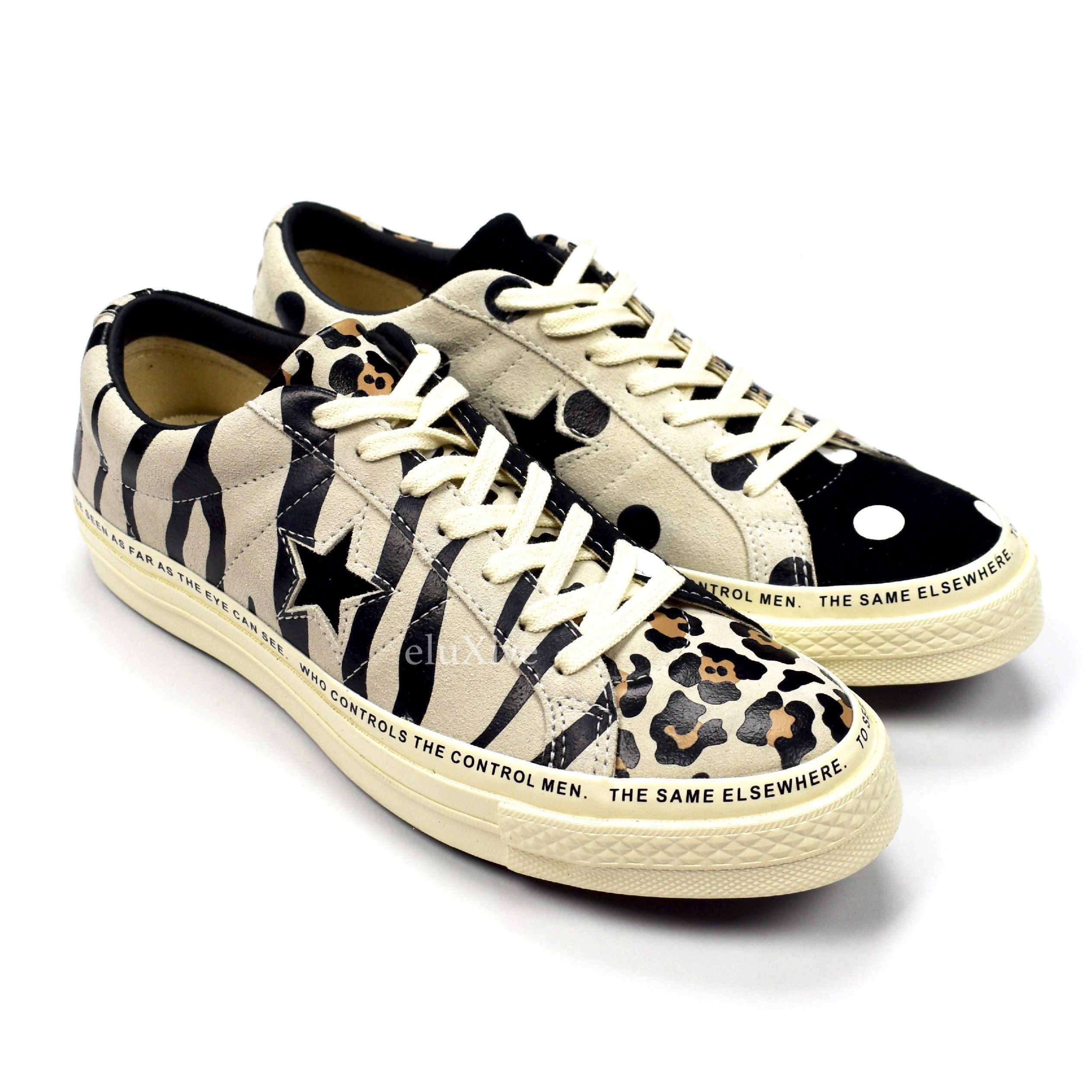 Converse one star ox leopard best sale