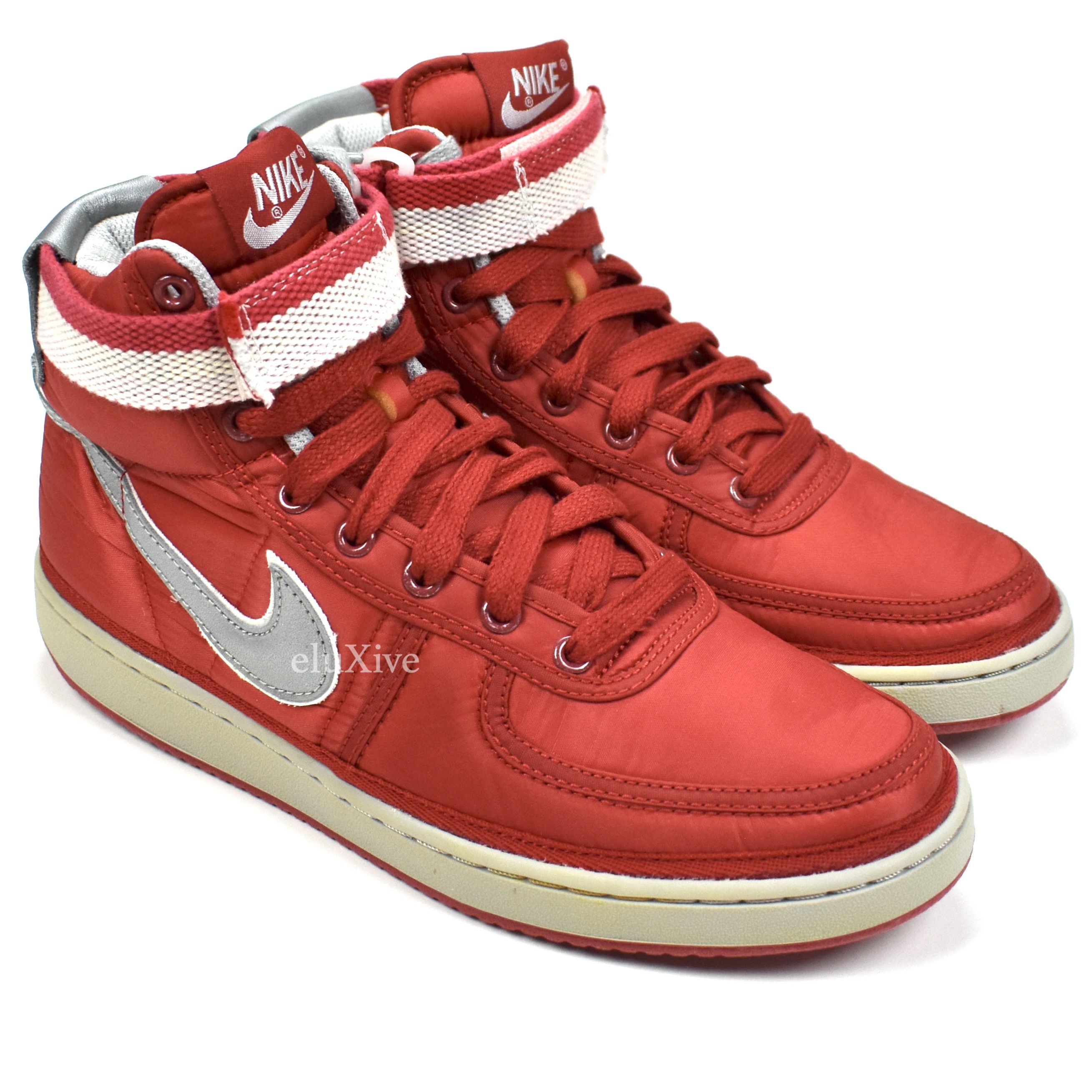 Nike Vandal High Supreme Vintage Pack Red Silver DS 2008 TOP DRWR