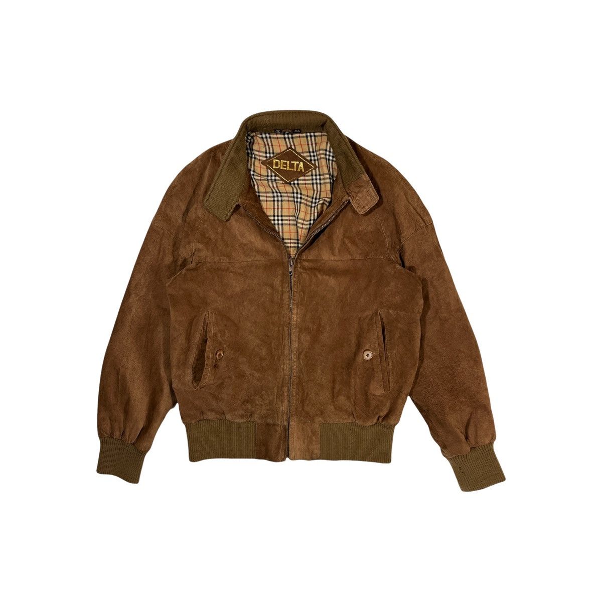 Burberry suede bomber jacket clearance