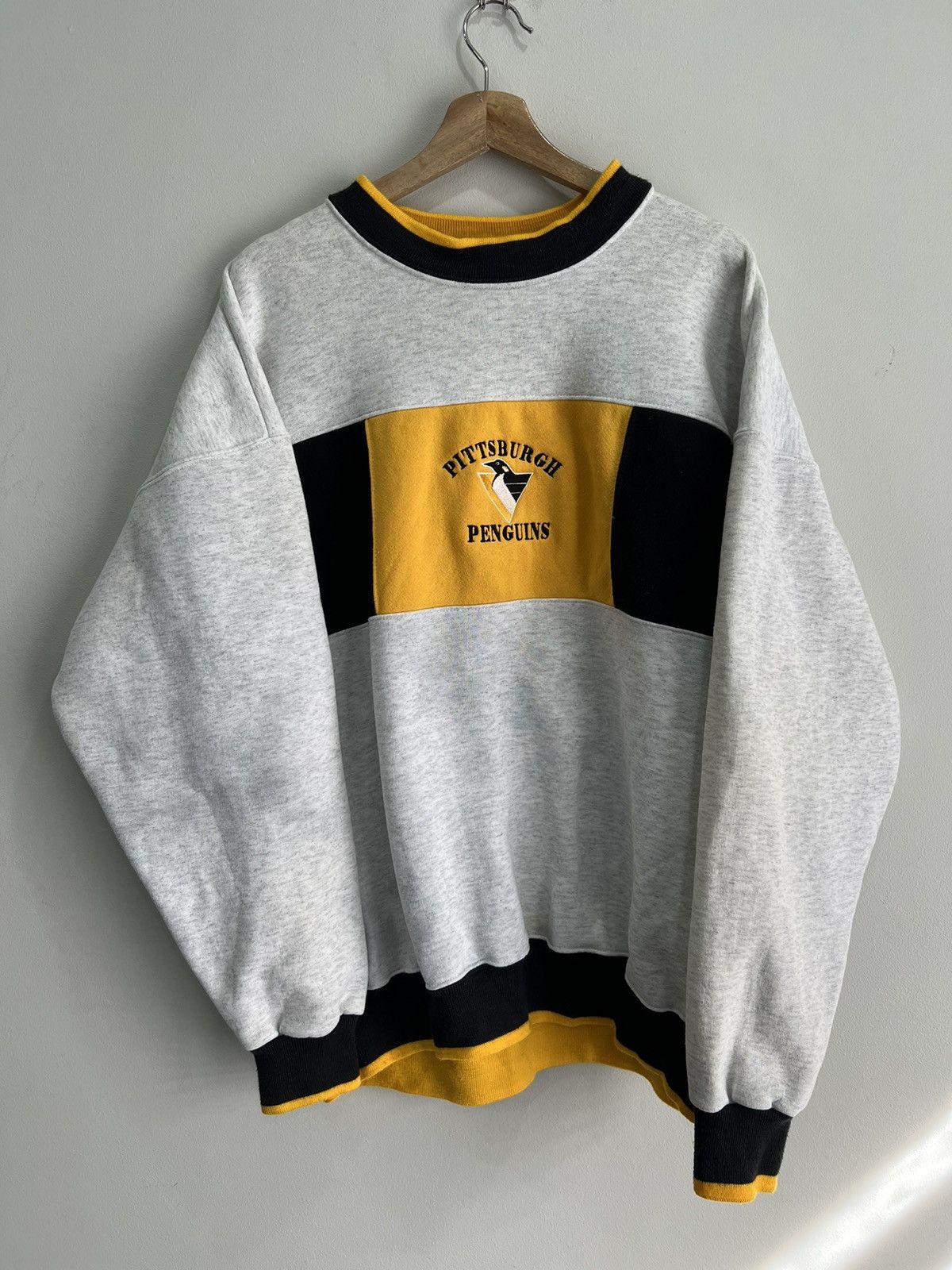 Vintage Pittsburgh Penguins Sweater Sweatshirt TOP DRWR