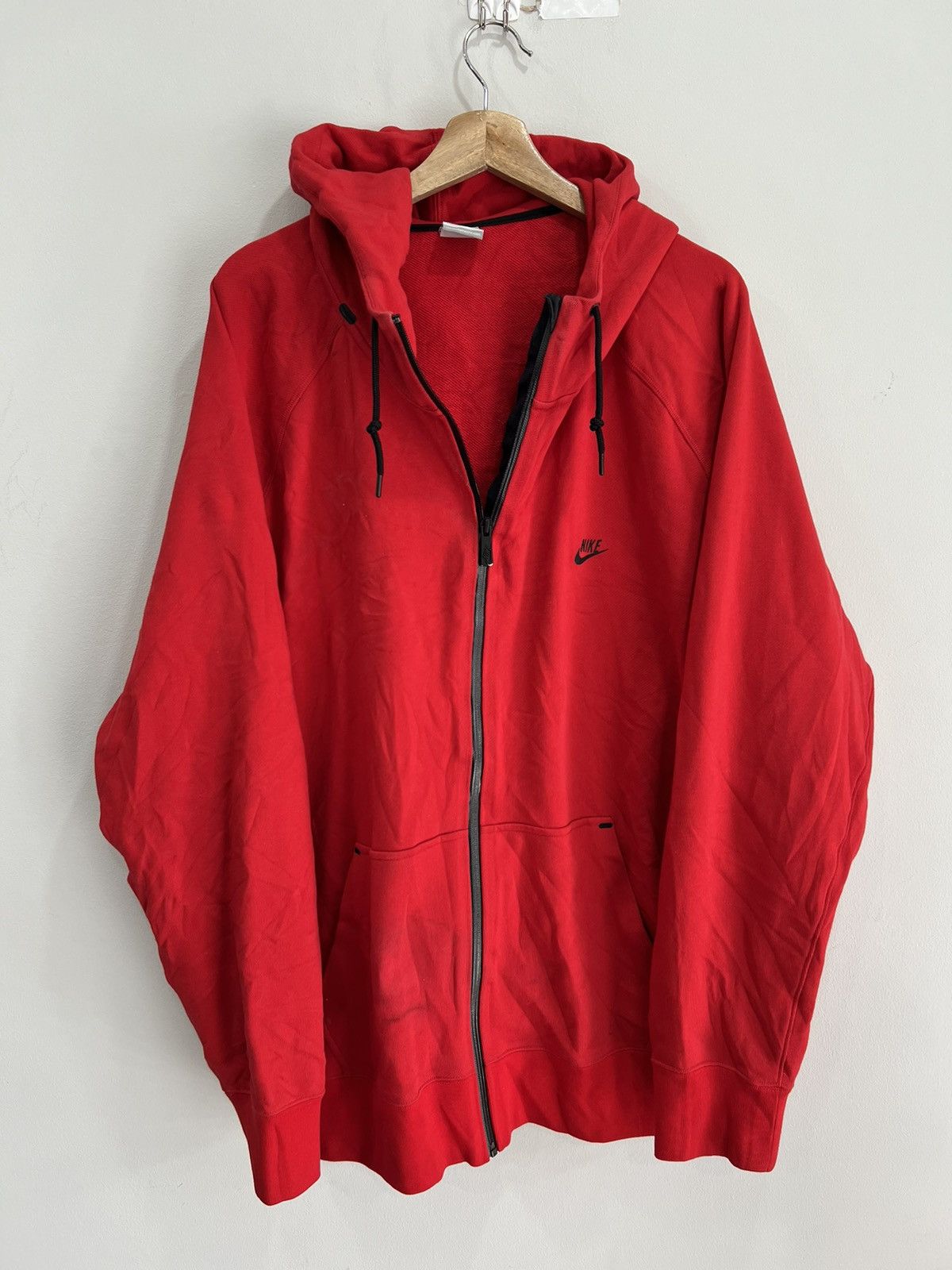 Nike Vintage Nike Tech Zip Up Hoodie Sweater 3XL TOP DRWR