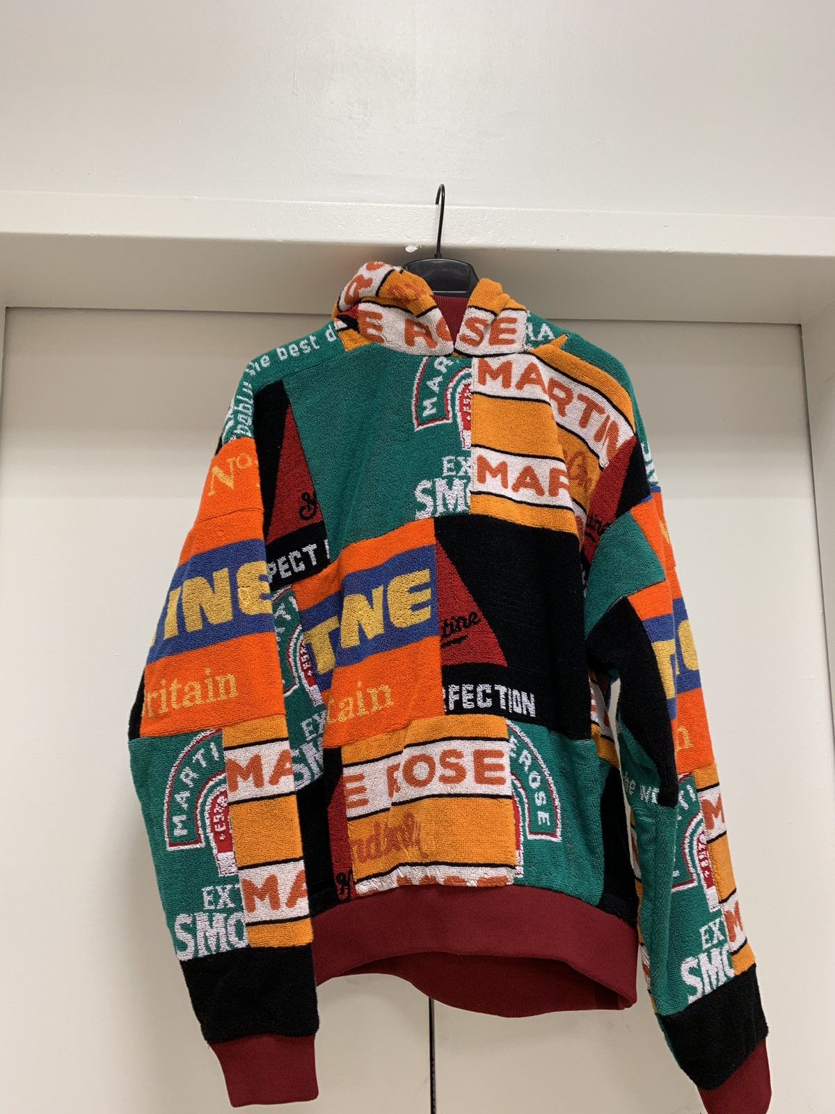 Martine Rose Beermat Hoodie in Multicolor TOP DRWR