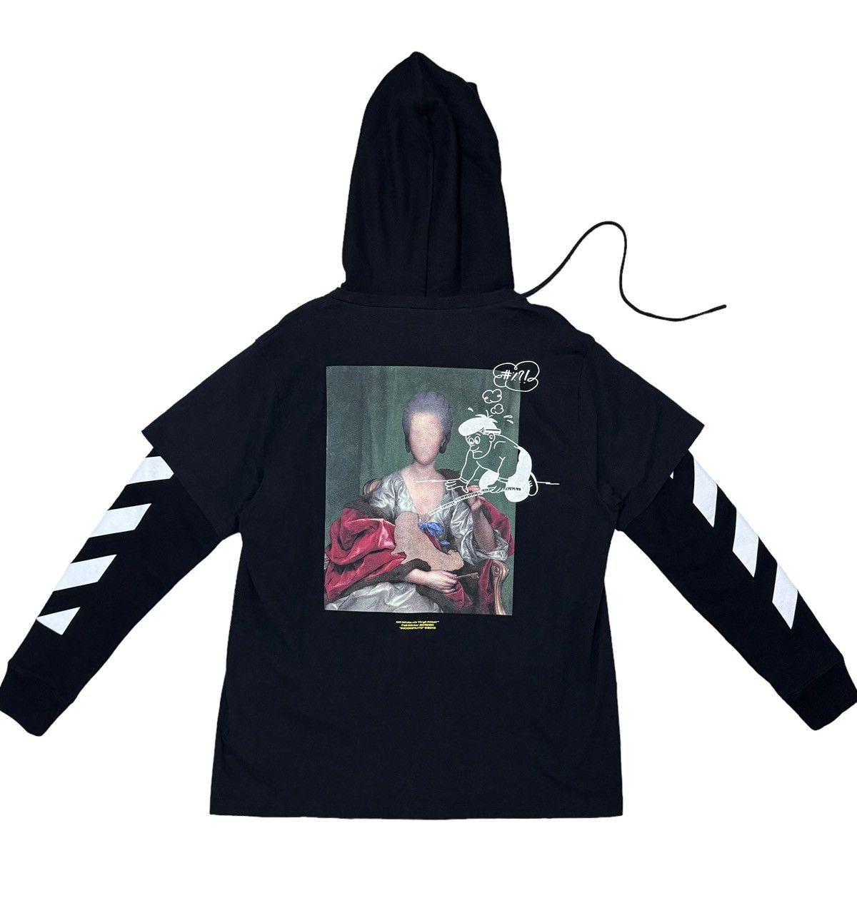 Off white shirt hoodie hotsell