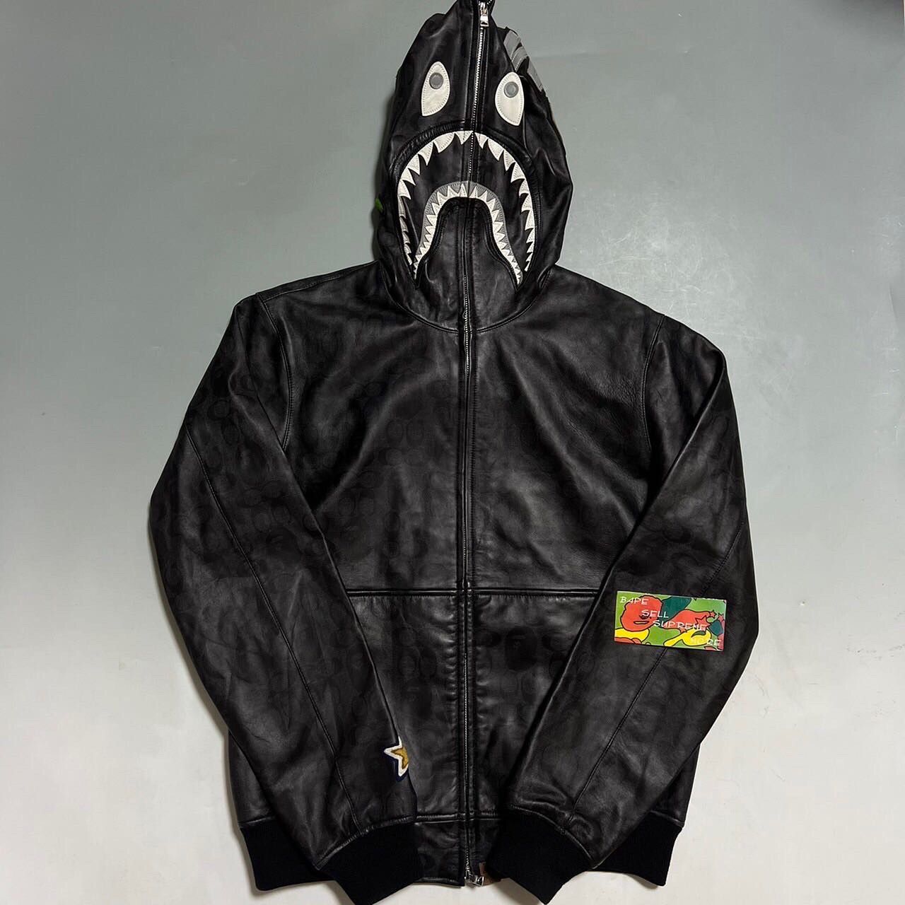 Coach X Bape shops Hoodie