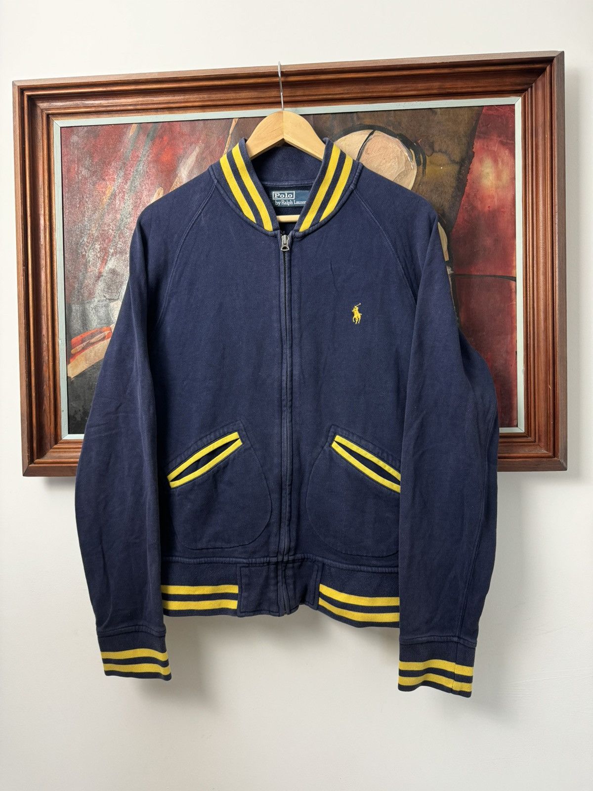 Ralph lauren track top hot sale