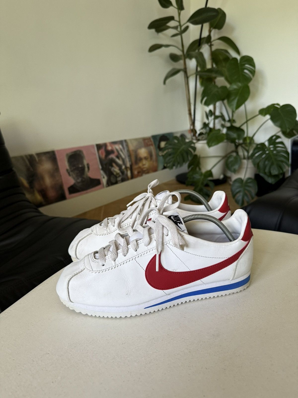 Leather Nike Sneakers Nike Cortez Basic Forrest Gump Leather Low Sneakers Hype TOP DRWR