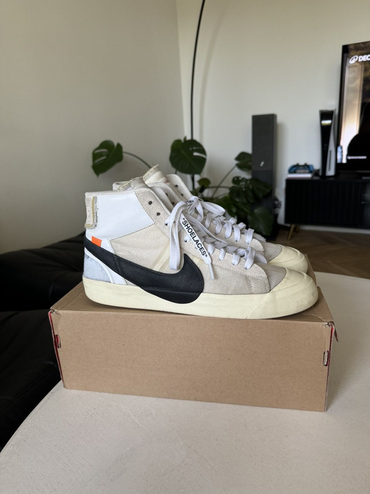 Nike Off White Off White Nike Blazer High OG The Ten Collab Streetwear TOP DRWR