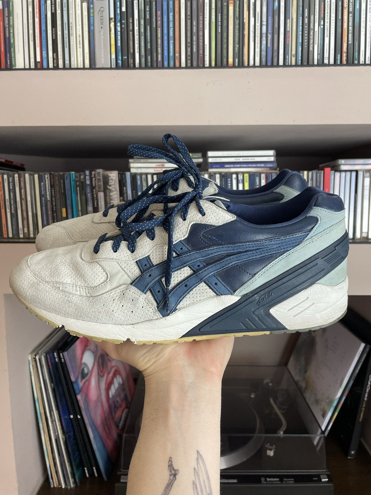 Asics Kith Ronnie Fieg ASICS Gel Sight Ronnie Fieg WCP Pacific Kith Sneakers Hype TOP DRWR